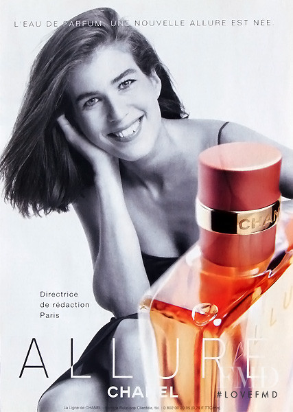 Chanel Parfums Allure eau de parfum advertisement for Autumn/Winter 2000