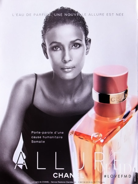 Chanel Parfums Allure eau de parfum advertisement for Autumn/Winter 2000