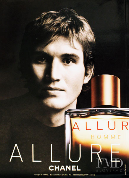 Chanel Parfums Allure Homme advertisement for Spring/Summer 2000
