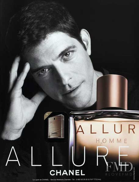 Chanel Parfums Allure Homme advertisement for Spring/Summer 2001