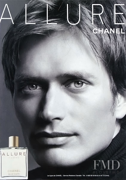 Chanel Parfums Allure Homme advertisement for Spring/Summer 2003