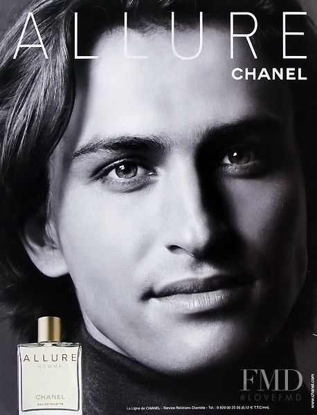Chanel Parfums Allure Homme advertisement for Spring/Summer 2003
