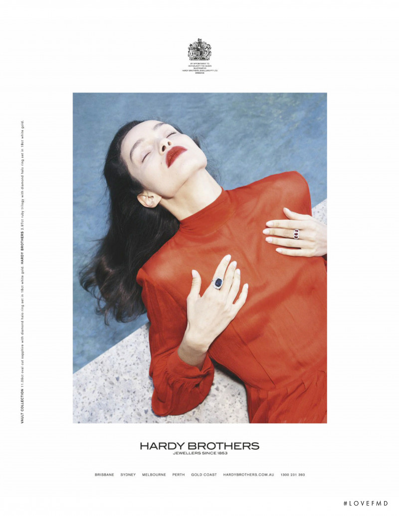 Emily Ratajkowski featured in  the Hardy Brothers advertisement for Autumn/Winter 2019