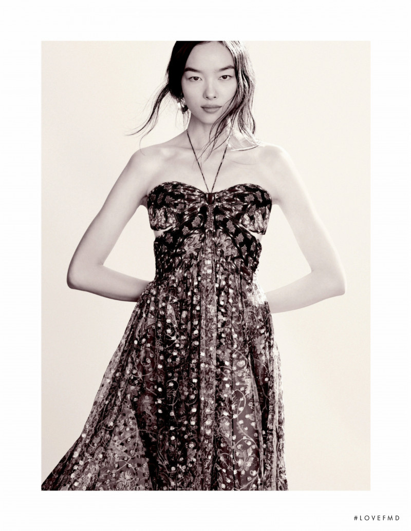 Fei Fei Sun featured in  the Etro advertisement for Spring/Summer 2020