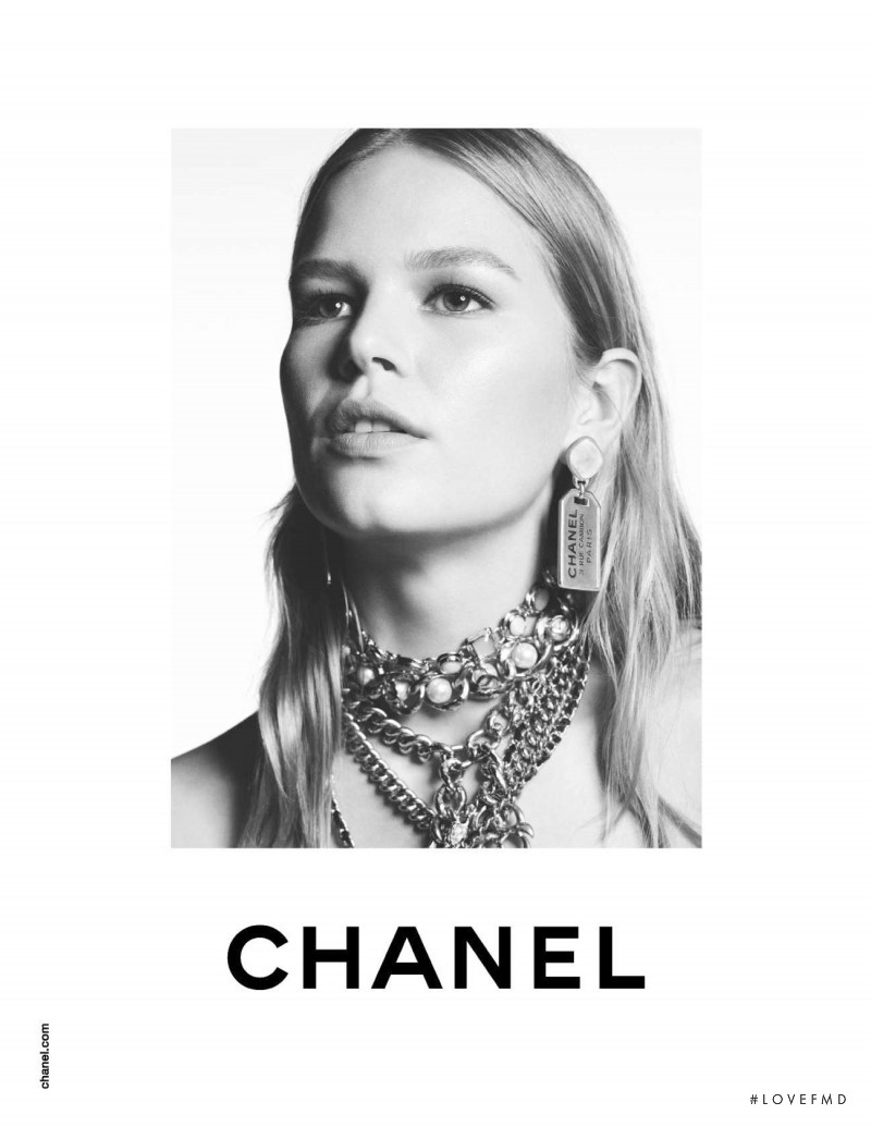 Anna Ewers featured in  the Chanel advertisement for Cruise 2020