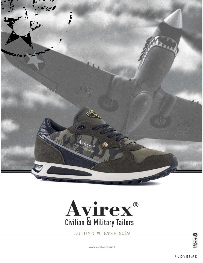 Avirex advertisement for Autumn/Winter 2019