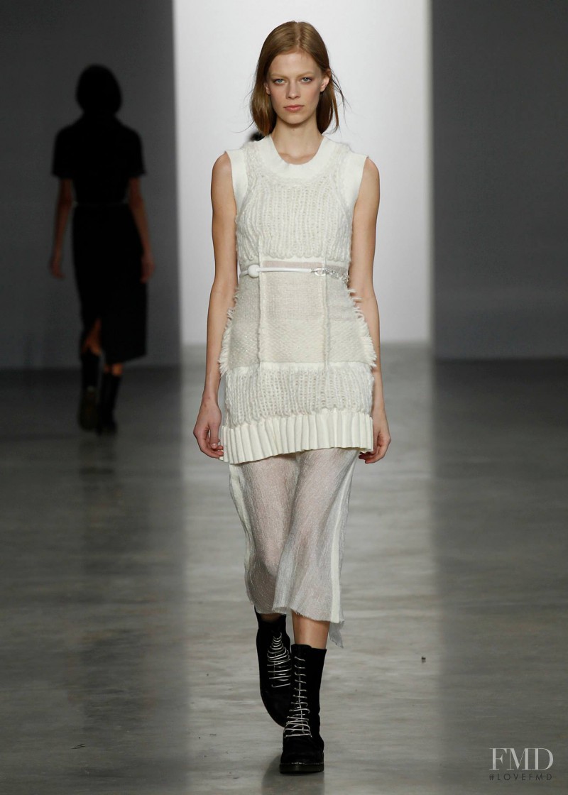 Lexi Boling featured in  the Calvin Klein 205W39NYC fashion show for Autumn/Winter 2014