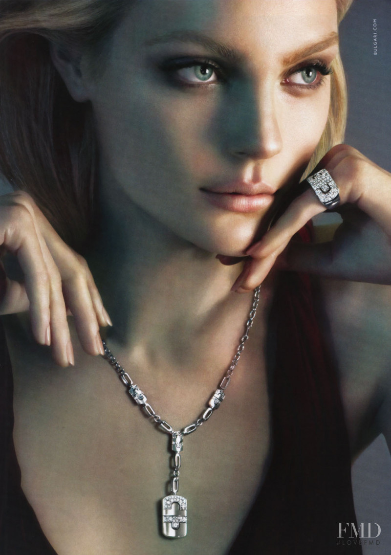 Jessica Stam featured in  the Bulgari advertisement for Spring/Summer 2006