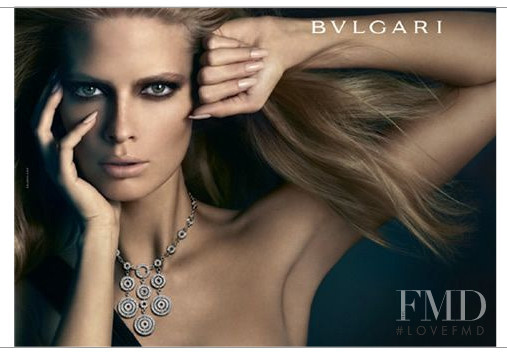 Eugenia Volodina featured in  the Bulgari advertisement for Spring/Summer 2006