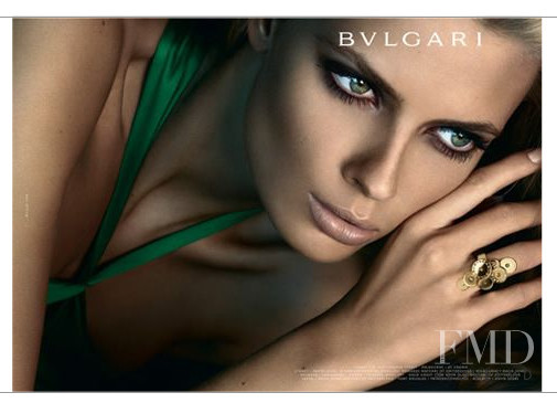 Eugenia Volodina featured in  the Bulgari advertisement for Spring/Summer 2006