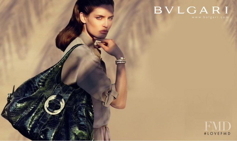 Bianca Balti featured in  the Bulgari advertisement for Spring/Summer 2009