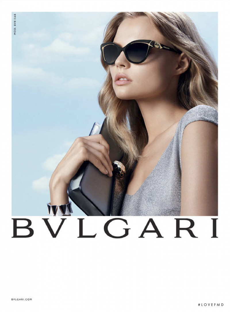 Magdalena Frackowiak featured in  the Bulgari Accessoires advertisement for Spring/Summer 2015