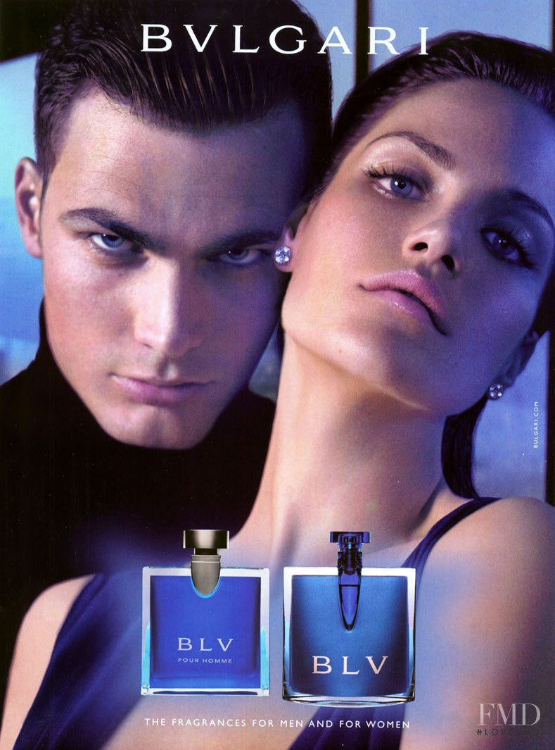 Missy Rayder featured in  the Bulgari BLV Fragrance advertisement for Spring/Summer 2006