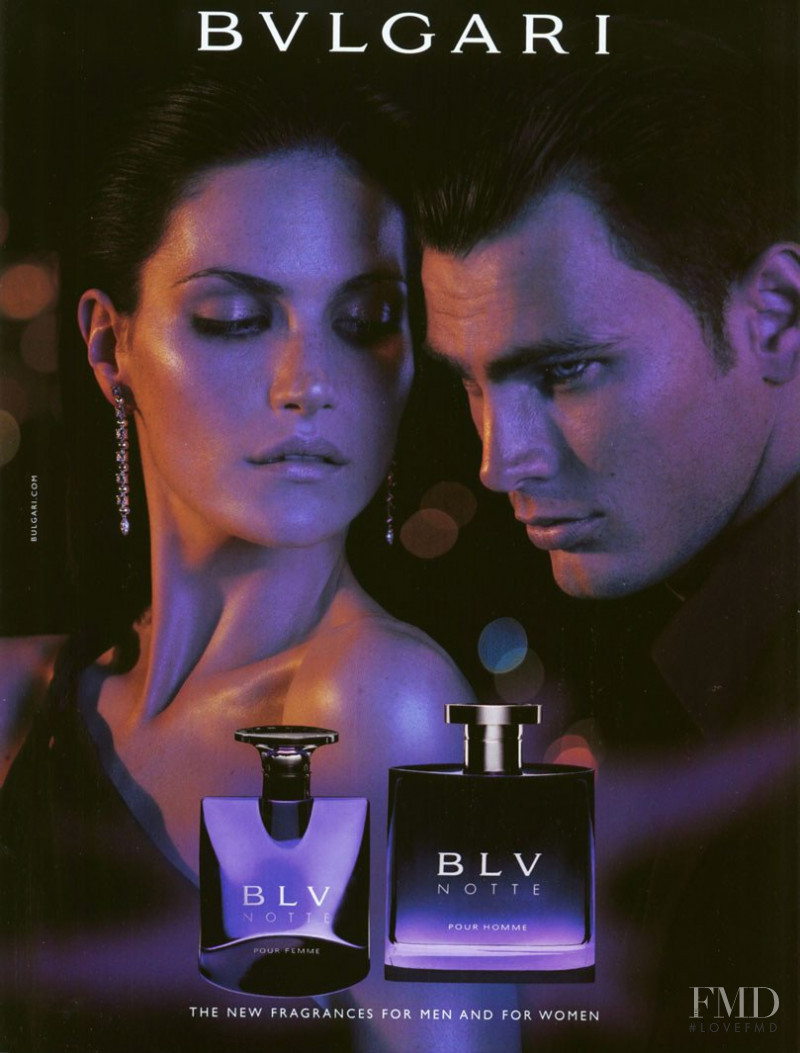 Missy Rayder featured in  the Bulgari BLV Fragrance advertisement for Spring/Summer 2006