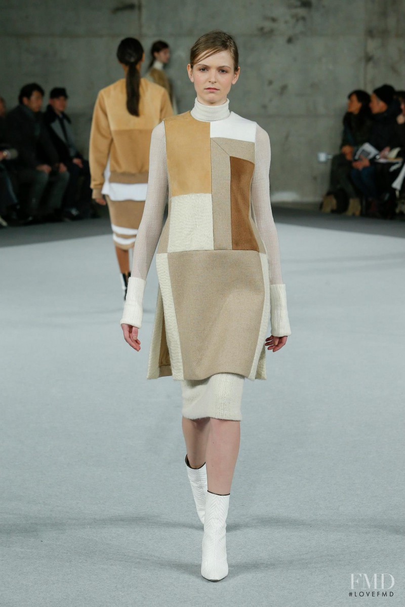 Jessica Bergs featured in  the EDUN fashion show for Autumn/Winter 2014