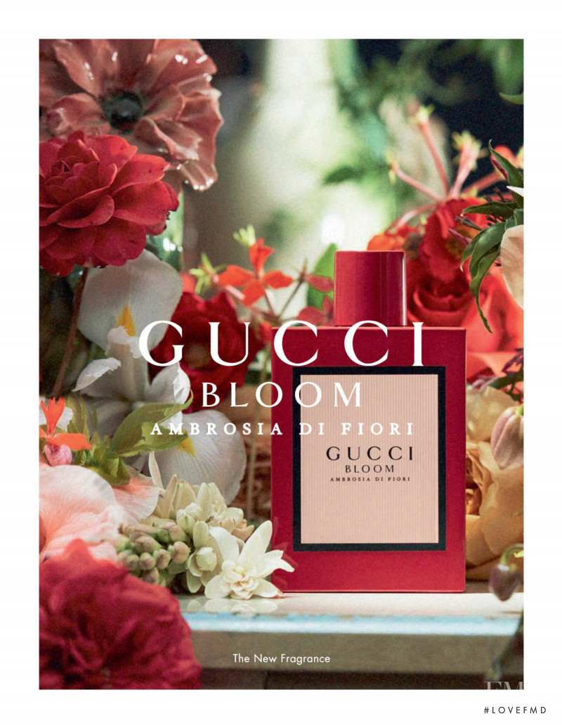 Gucci Fragrance Bloom Ambrosia Di Fiori advertisement for Spring/Summer 2020