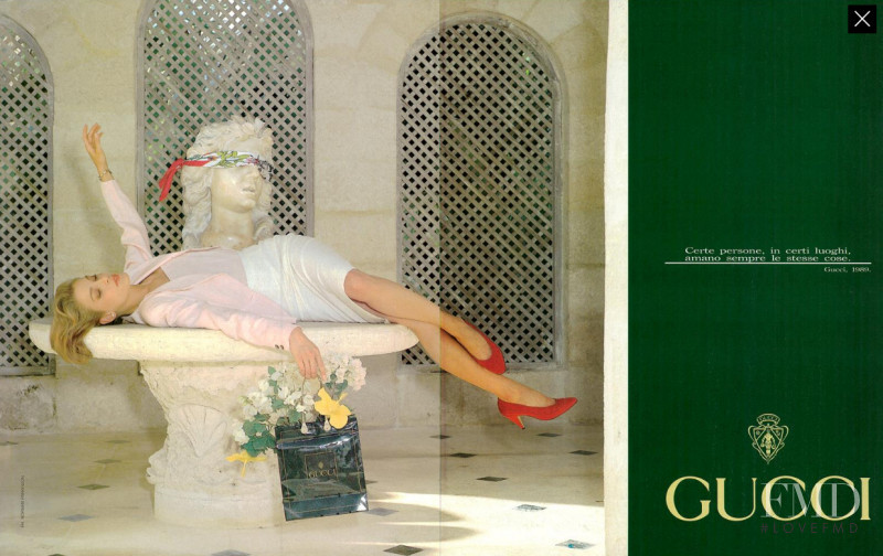 Gucci advertisement for Spring/Summer 1989