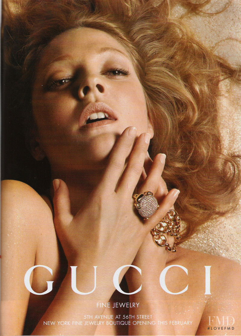 Gucci Jewelery & Watches advertisement for Spring/Summer 2008