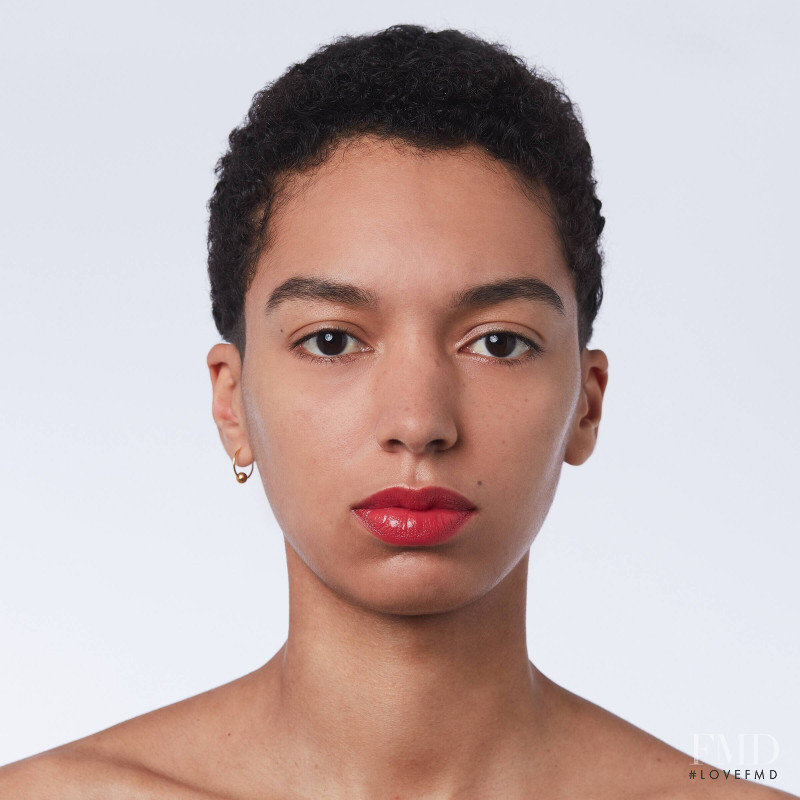 Otto Zinsou featured in  the Gucci Beauty Satin Lipstick shades lookbook for Autumn/Winter 2019