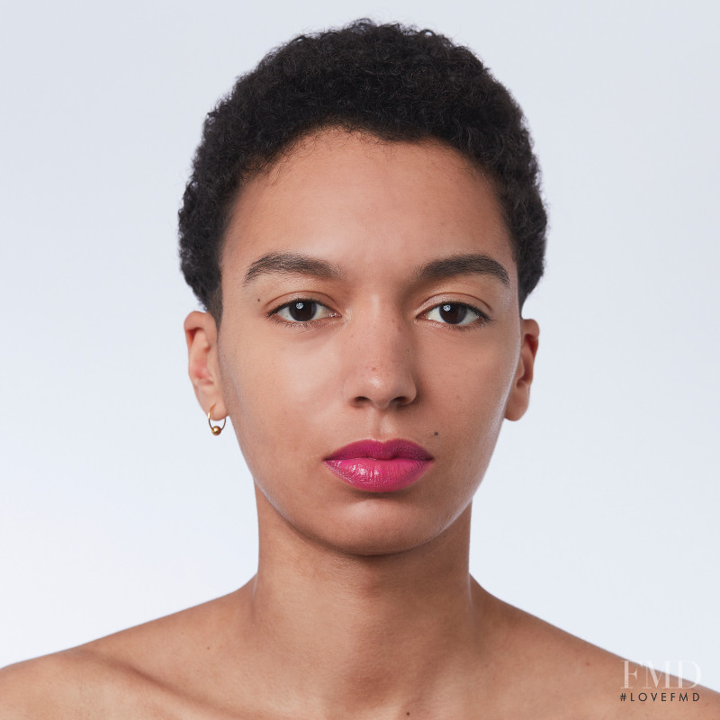 Otto Zinsou featured in  the Gucci Beauty Satin Lipstick shades lookbook for Autumn/Winter 2019