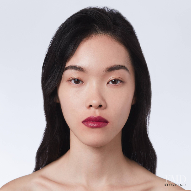 Layla Ong featured in  the Gucci Beauty Satin Lipstick shades lookbook for Autumn/Winter 2019