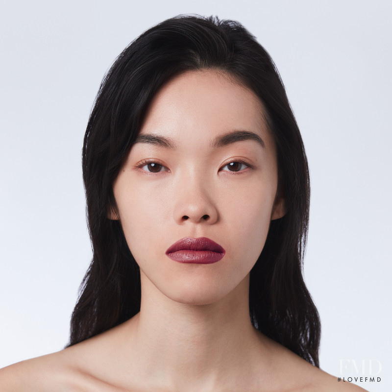 Layla Ong featured in  the Gucci Beauty Satin Lipstick shades lookbook for Autumn/Winter 2019