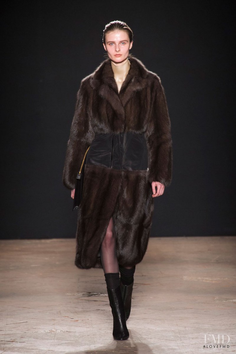 Vasilisa Pavlova featured in  the Francesco Scognamiglio fashion show for Autumn/Winter 2014
