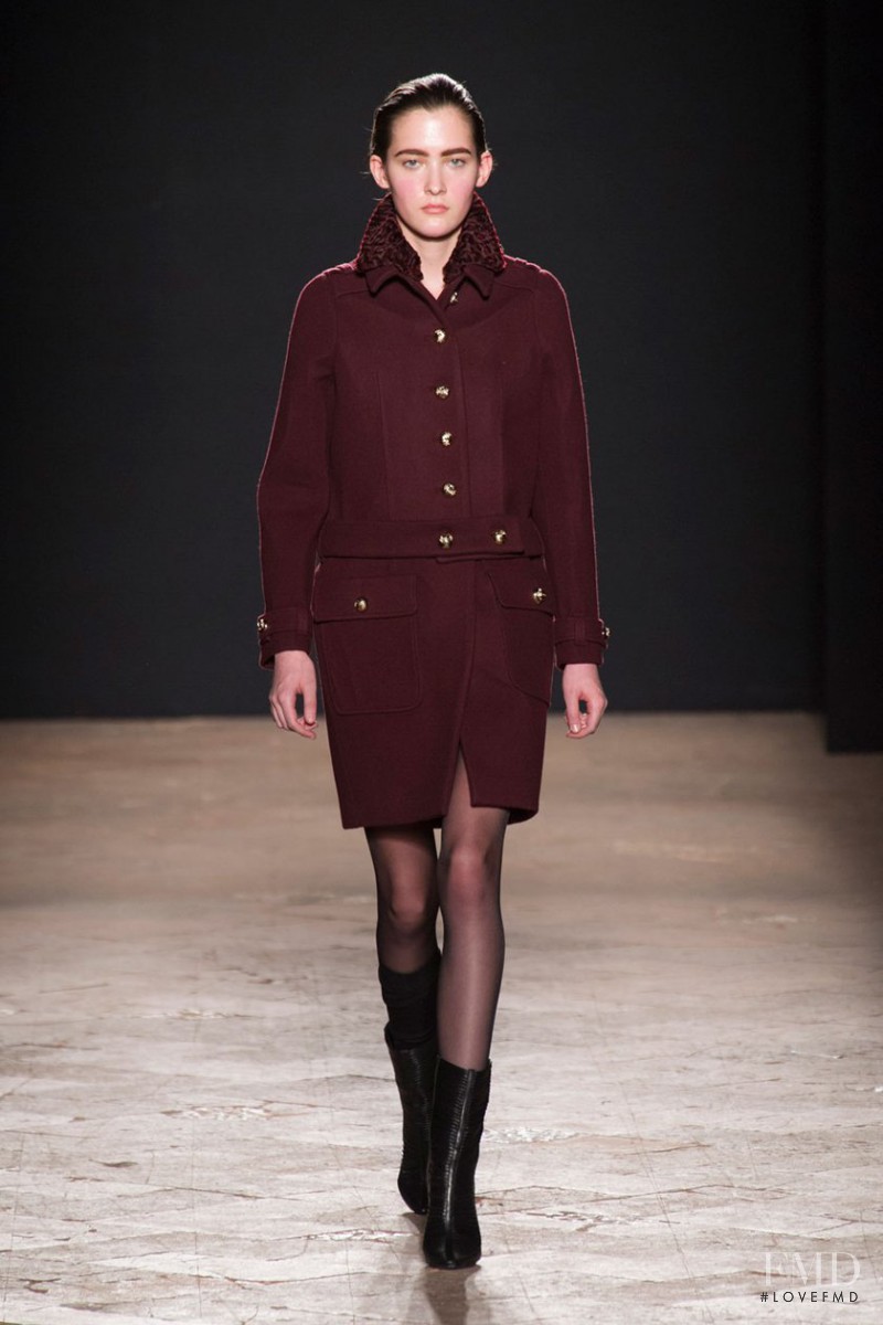 Emma Waldo featured in  the Francesco Scognamiglio fashion show for Autumn/Winter 2014