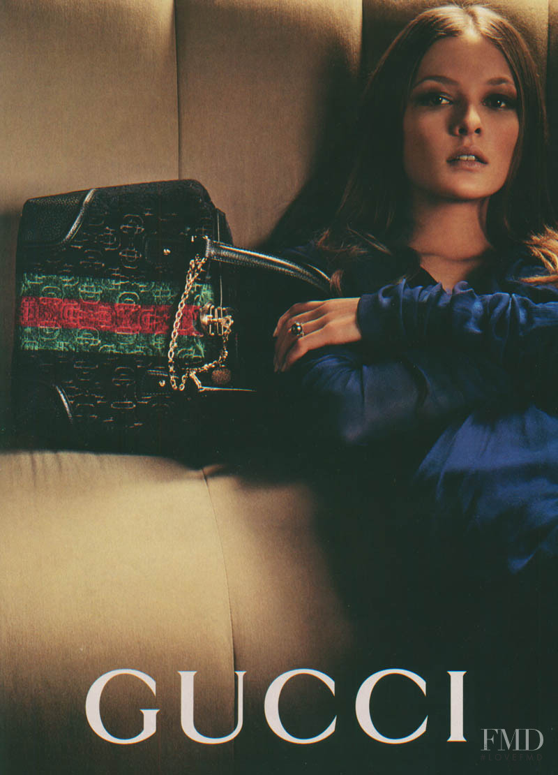 Solange Wilvert featured in  the Gucci advertisement for Autumn/Winter 2005