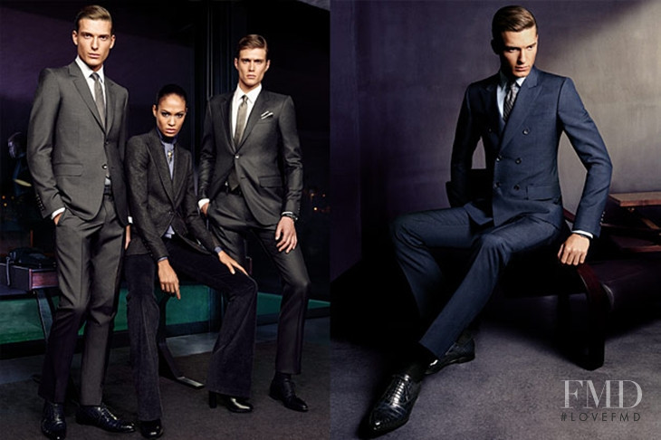 Joan Smalls featured in  the Gucci advertisement for Pre-Fall 2011