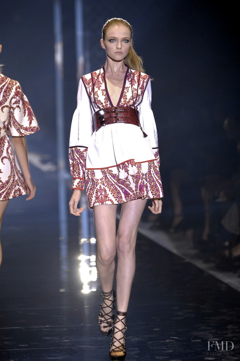 Vlada Roslyakova featured in  the Gucci fashion show for Spring/Summer 2007