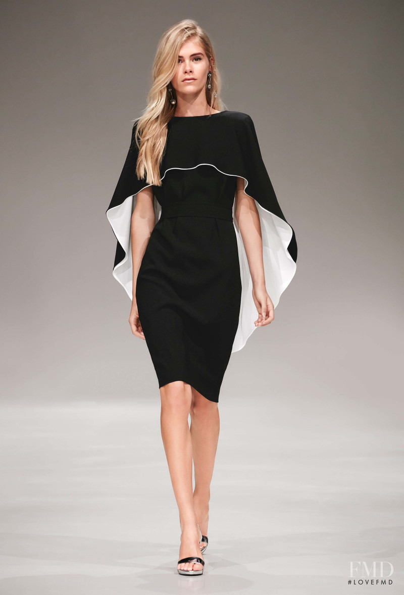 Barbara Egholm featured in  the Escada fashion show for Resort 2017