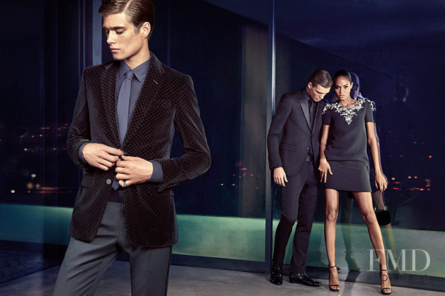 Joan Smalls featured in  the Gucci catalogue for Autumn/Winter 2011