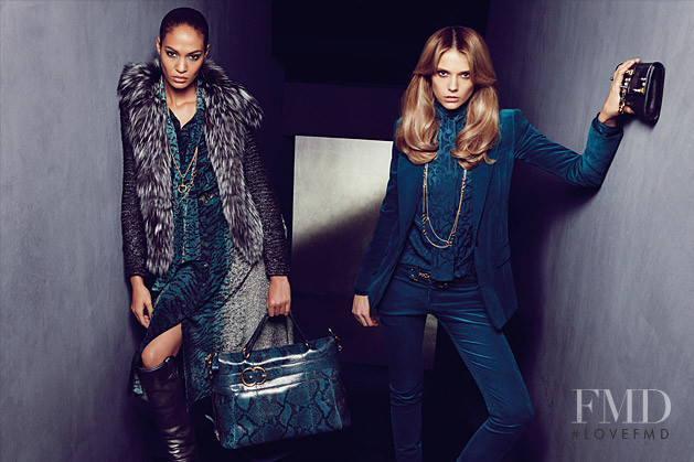 Joan Smalls featured in  the Gucci catalogue for Autumn/Winter 2011