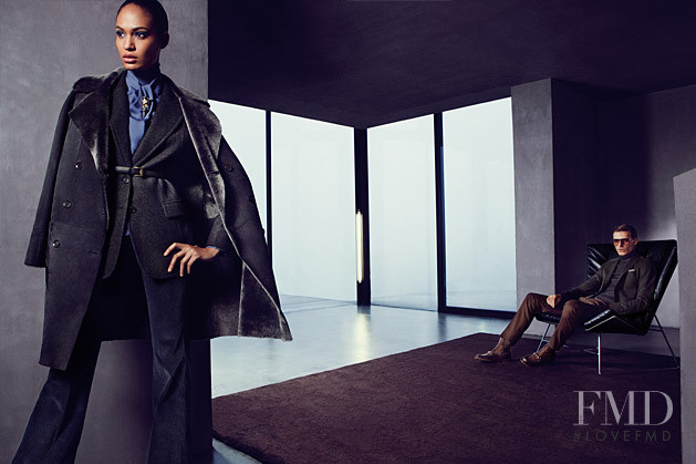 Joan Smalls featured in  the Gucci catalogue for Autumn/Winter 2011