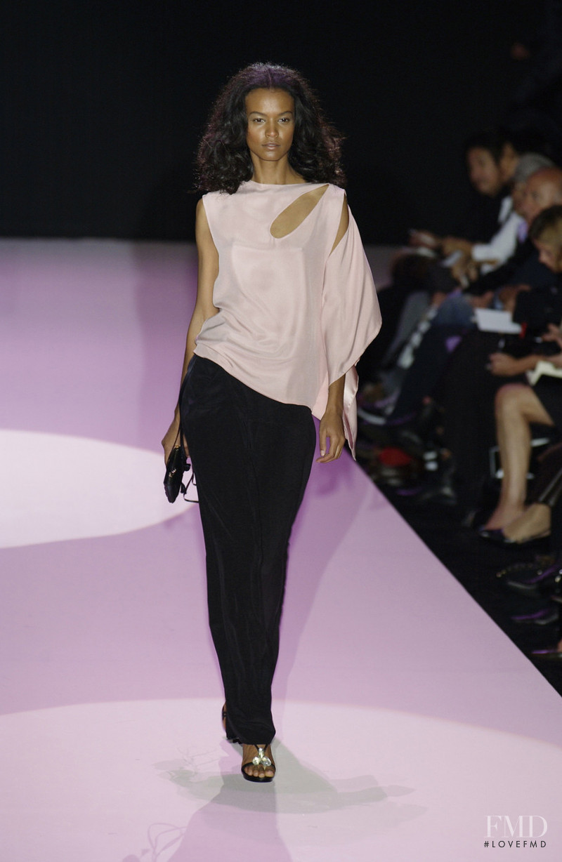 Liya Kebede featured in  the Gucci fashion show for Spring/Summer 2002