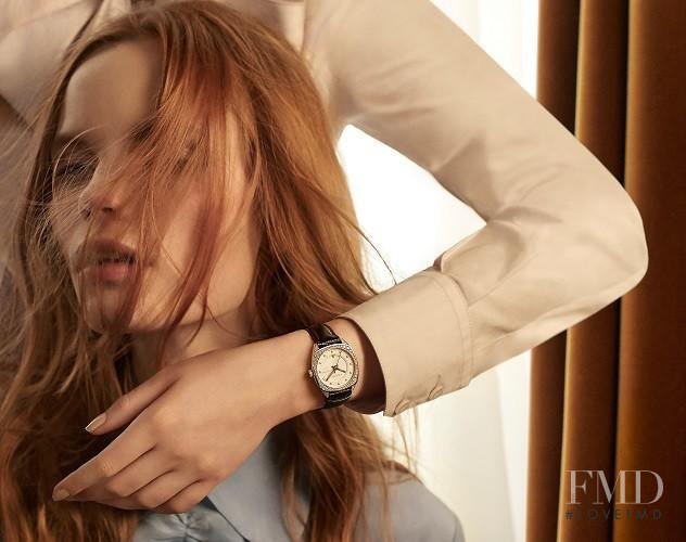 Polina Oganicheva featured in  the Gucci Jewelery & Watches advertisement for Pre-Fall 2016