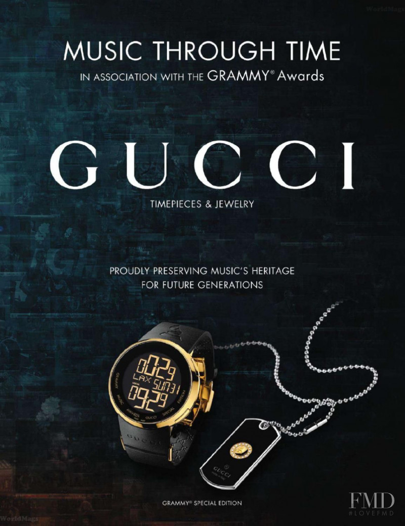 Gucci Jewelery & Watches advertisement for Spring/Summer 2011