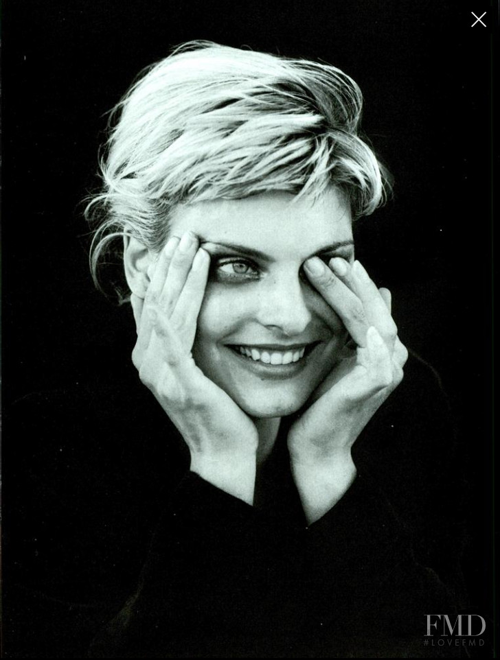 Linda Evangelista featured in  the Jil Sander advertisement for Autumn/Winter 1994