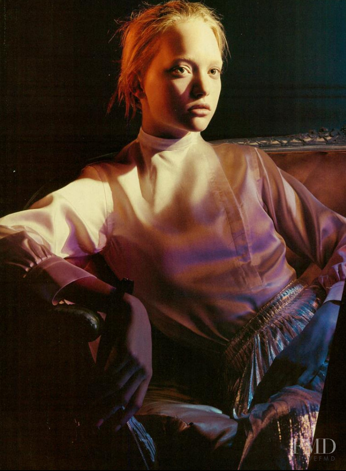 Gemma Ward featured in  the Jil Sander advertisement for Autumn/Winter 2004