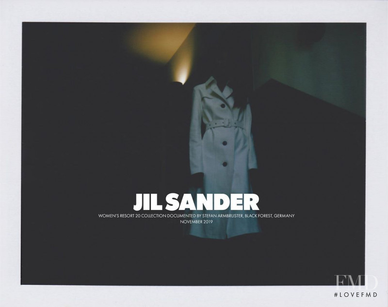 Natalia Bulycheva featured in  the Jil Sander advertisement for Resort 2020