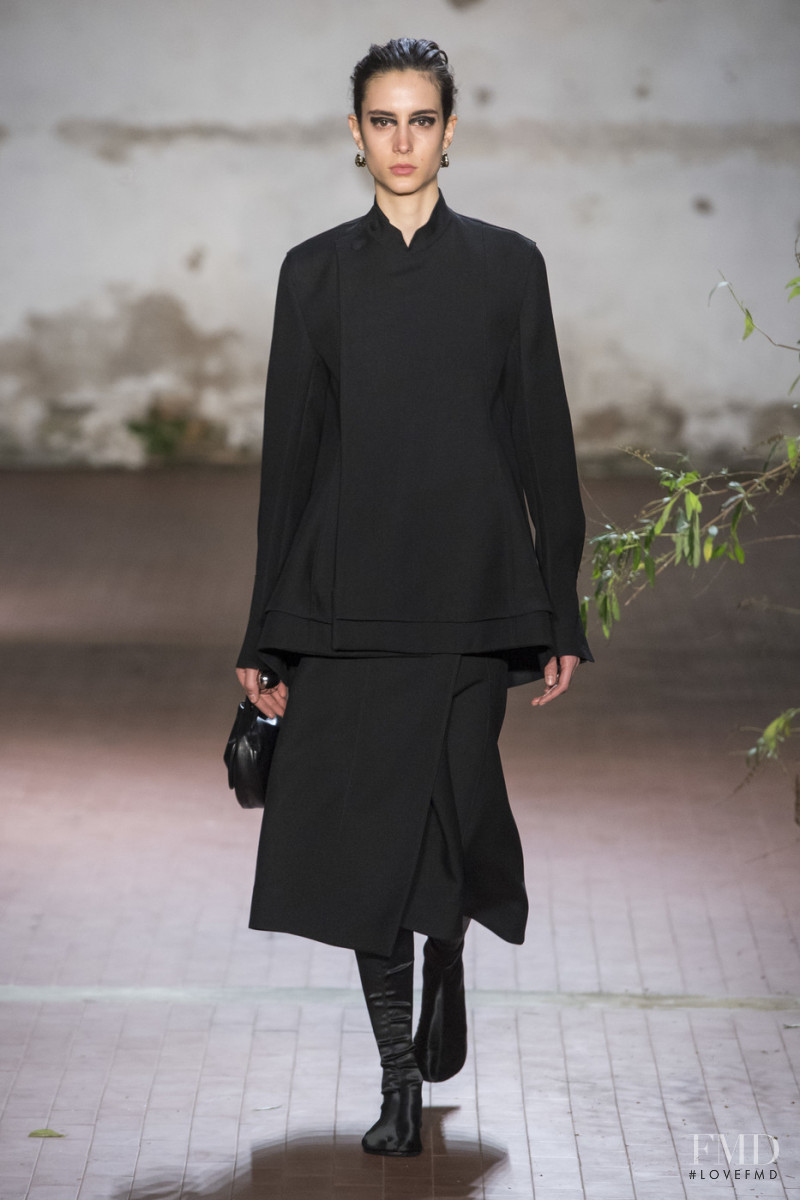 Beatriz Ronda featured in  the Jil Sander fashion show for Autumn/Winter 2019