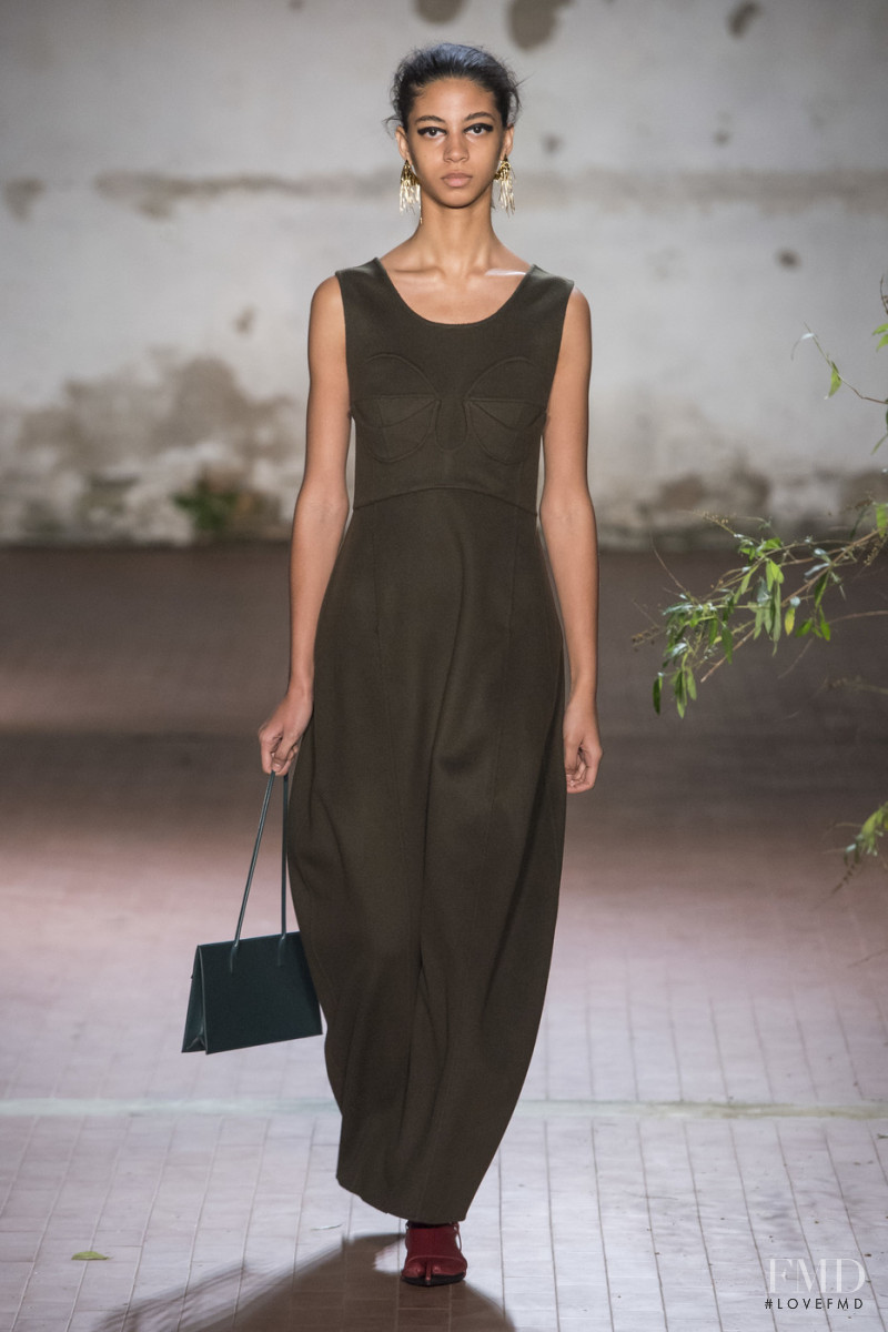 Rocio Marconi featured in  the Jil Sander fashion show for Autumn/Winter 2019