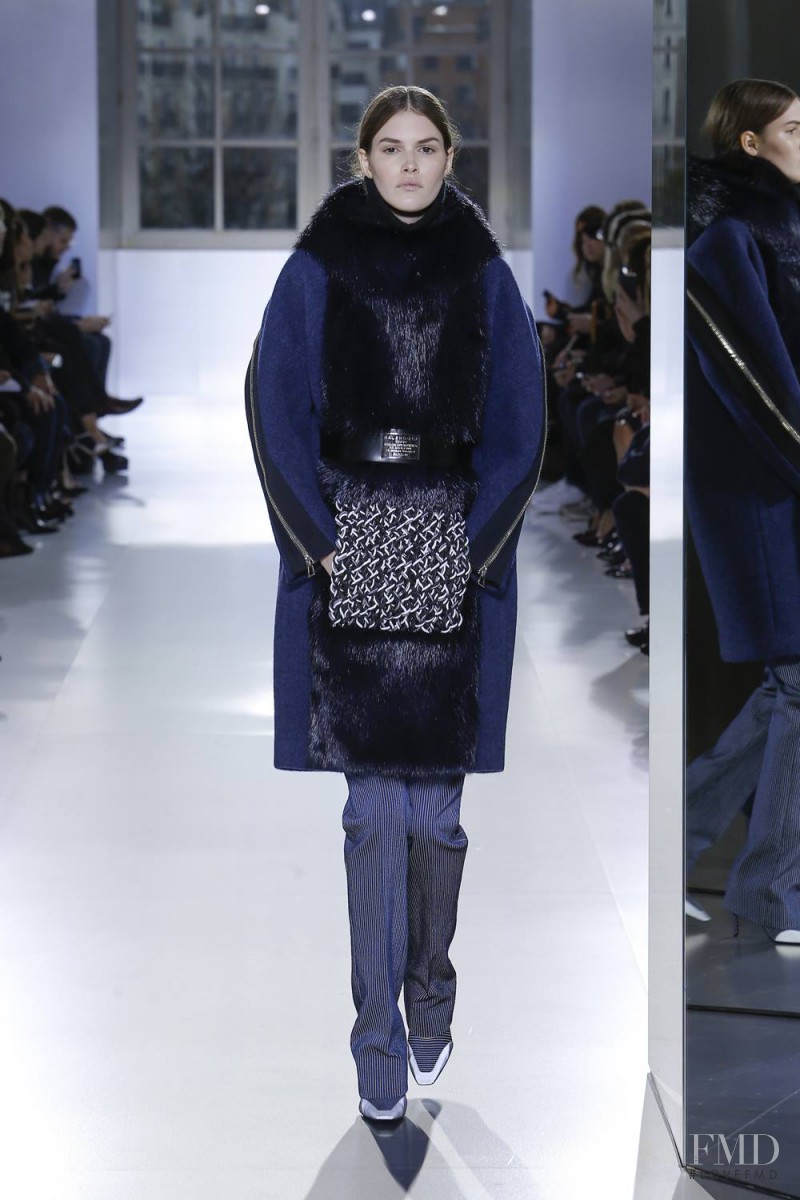 Vanessa Moody featured in  the Balenciaga fashion show for Autumn/Winter 2014