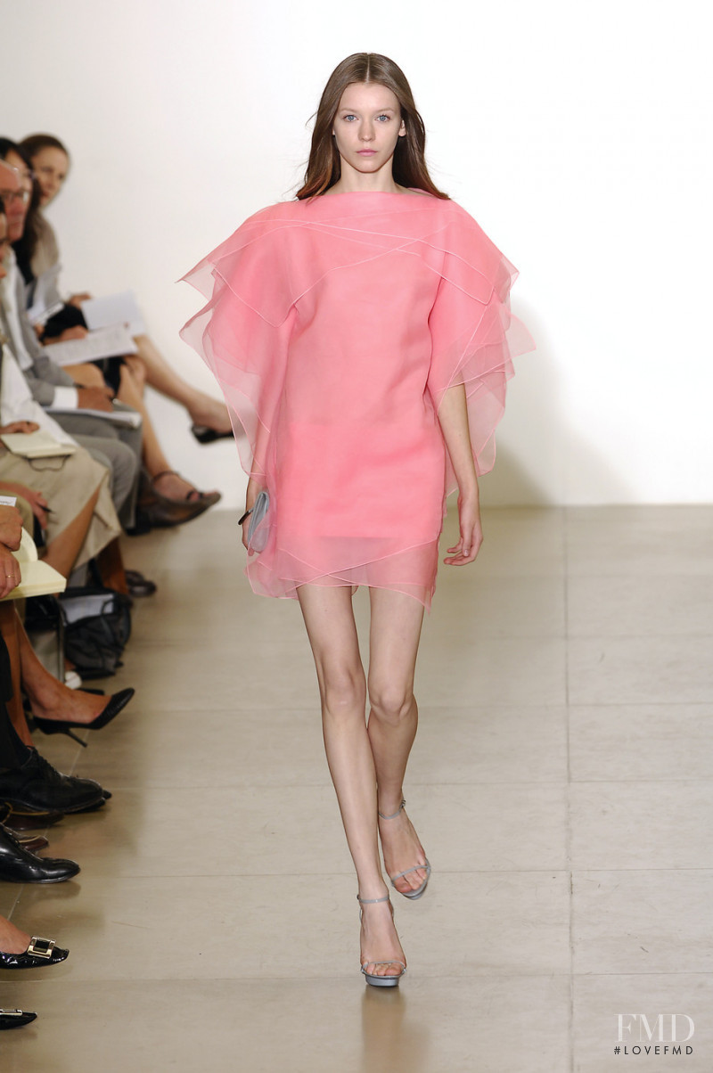 Inna Pilipenko featured in  the Jil Sander fashion show for Spring/Summer 2008