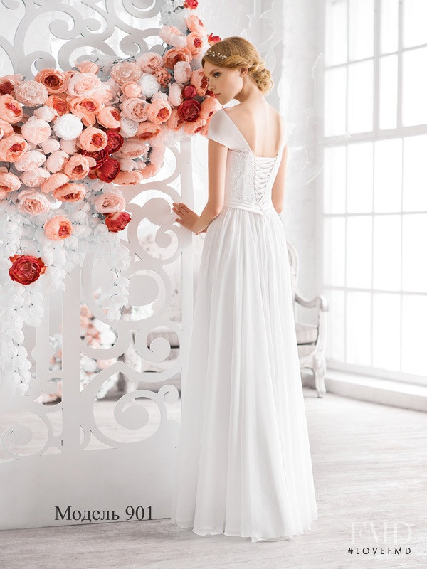 Kimi Nastya Zhidkova featured in  the Olga Sposa lookbook for Autumn/Winter 2014