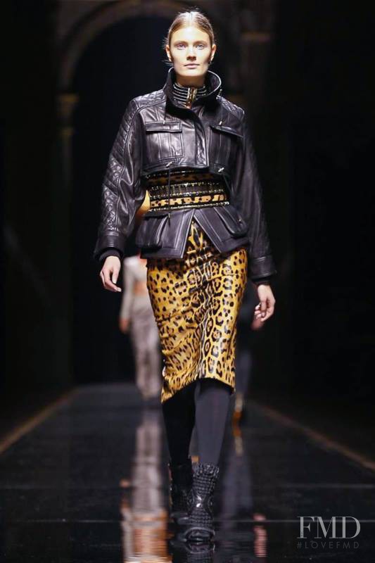 Constance Jablonski featured in  the Balmain fashion show for Autumn/Winter 2014