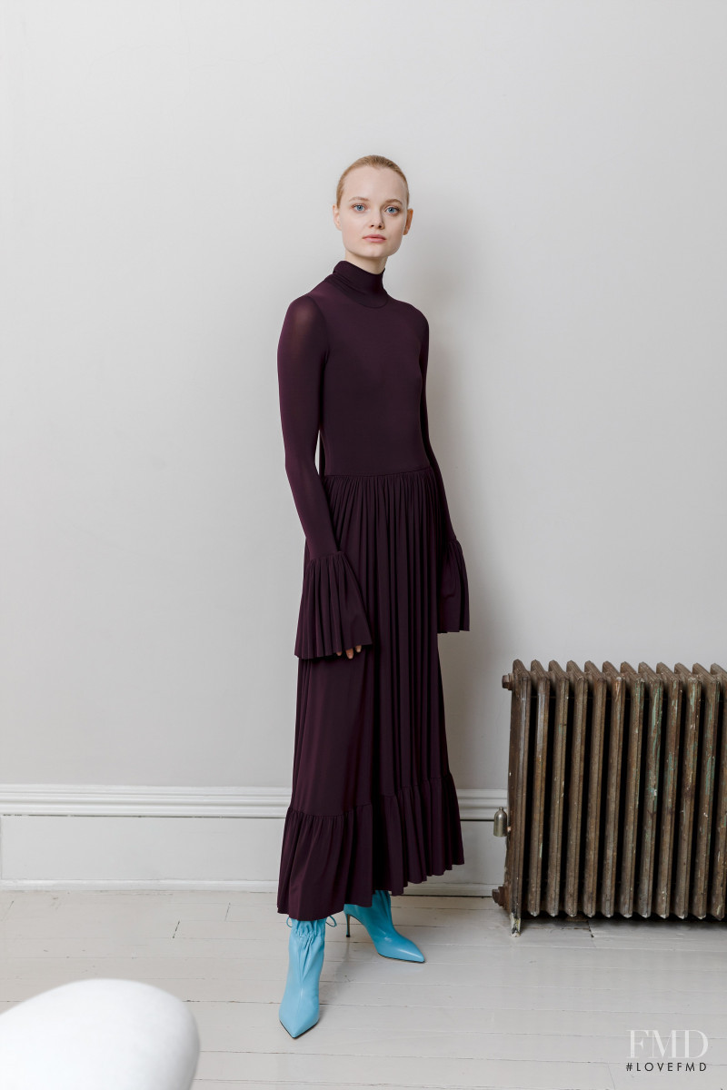 Valou Weemering featured in  the ADAM Lippes lookbook for Pre-Fall 2020