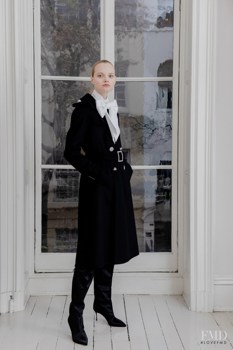 Valou Weemering featured in  the ADAM Lippes lookbook for Pre-Fall 2020