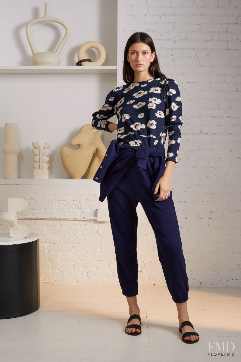 Kely Ferr featured in  the Apiece Apart lookbook for Pre-Fall 2020